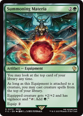 Summoning Materia - Magic: The Gathering - MoxLand